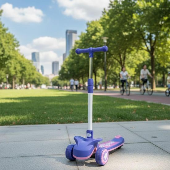 صورة سكوتر ملون للأطفال بألوان زاهية وجذابة